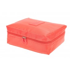 На фото 1 - Дорожная сумка-косметичка multi pouch, цвет розовый