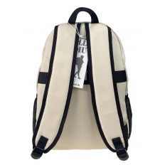 На фото 2 - Молодежный рюкзак из  водоотталкивающей ткани, цвет молочный