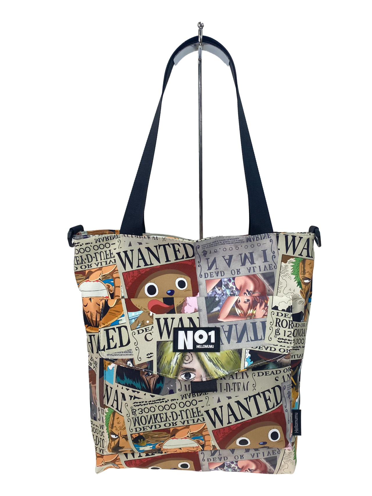 На фото 3 - Женская сумка шоппер из текстиля, мультицвет