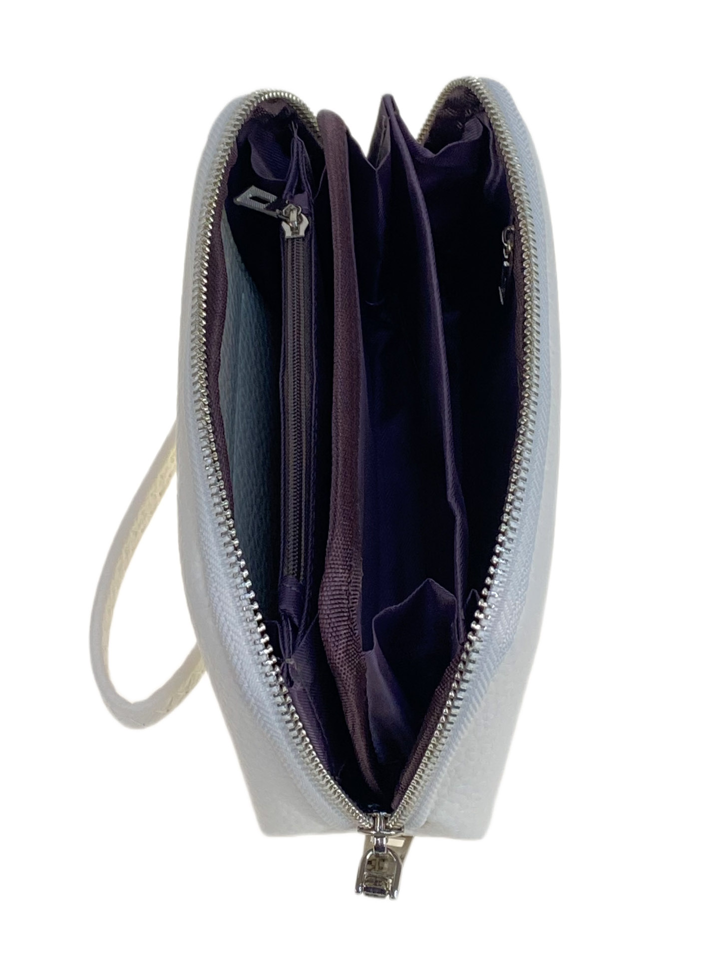 На фото 2 - Женский кошелёк  из натуральной кожи, цвет белый