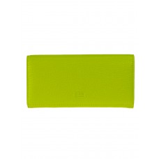 На фото 1 - Женское портмоне из искусственной кожи, цвет оливковый