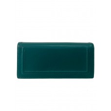 На фото 1 -  Женское портмоне из мягкой искусственной кожи,  цвет  зеленый