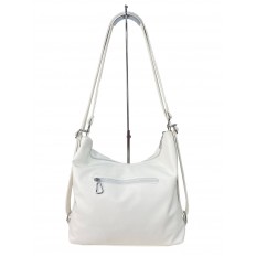 На фото 3 - Женская сумка из искусственной кожи, цвет белый