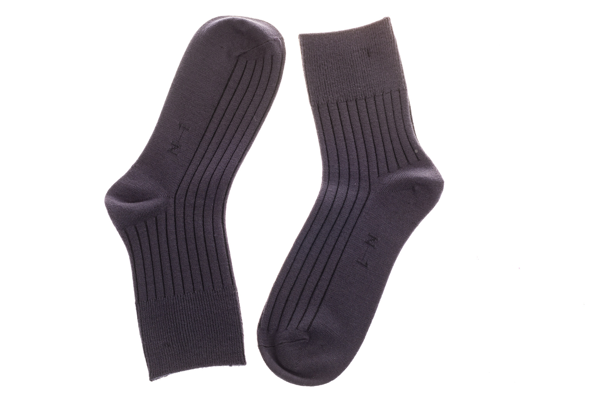 На фото 2 - Мужские носки, размер 25-28, цвет темно-серый