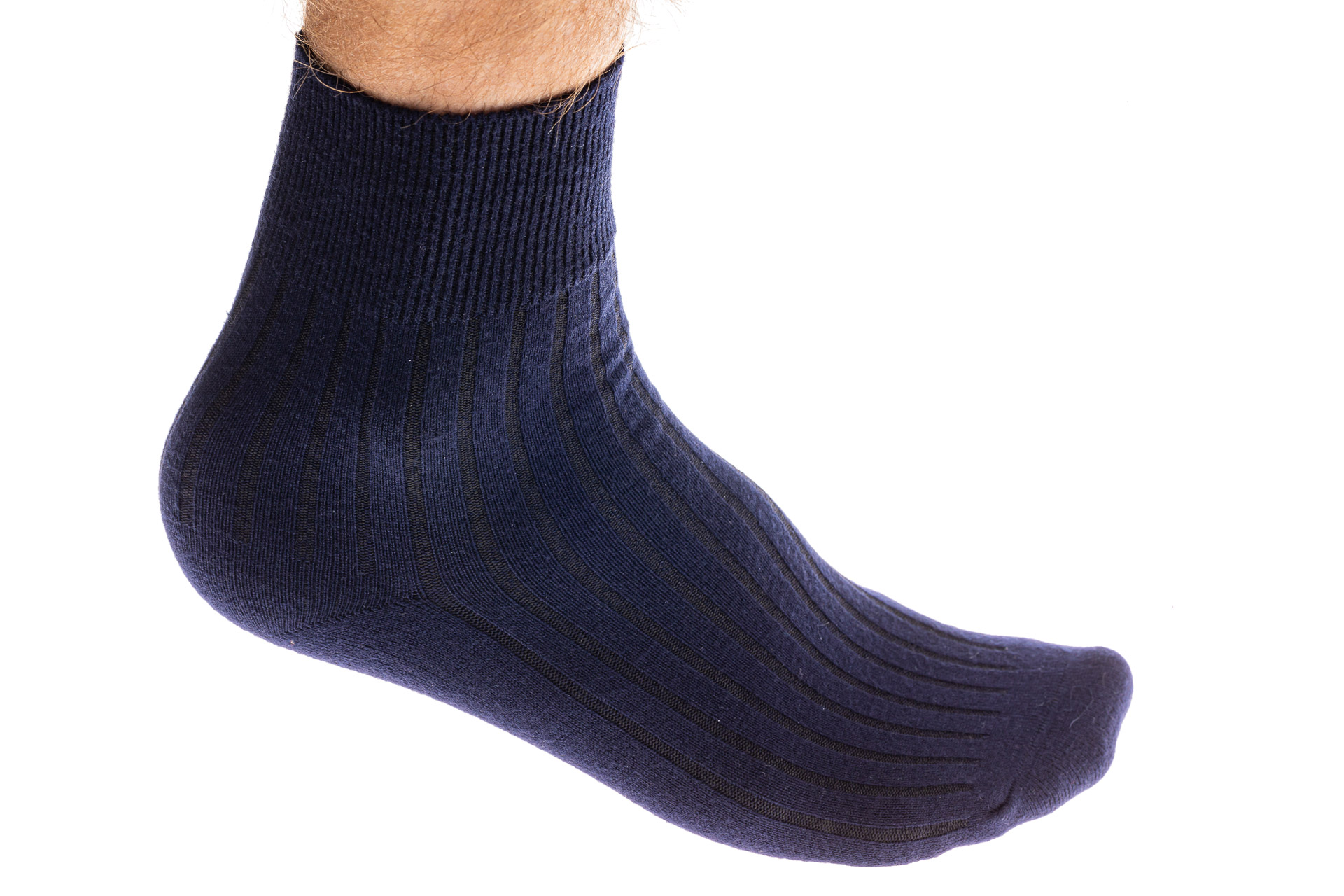 На фото 1 - Мужские носки, размер 25-28, цвет темно-синий