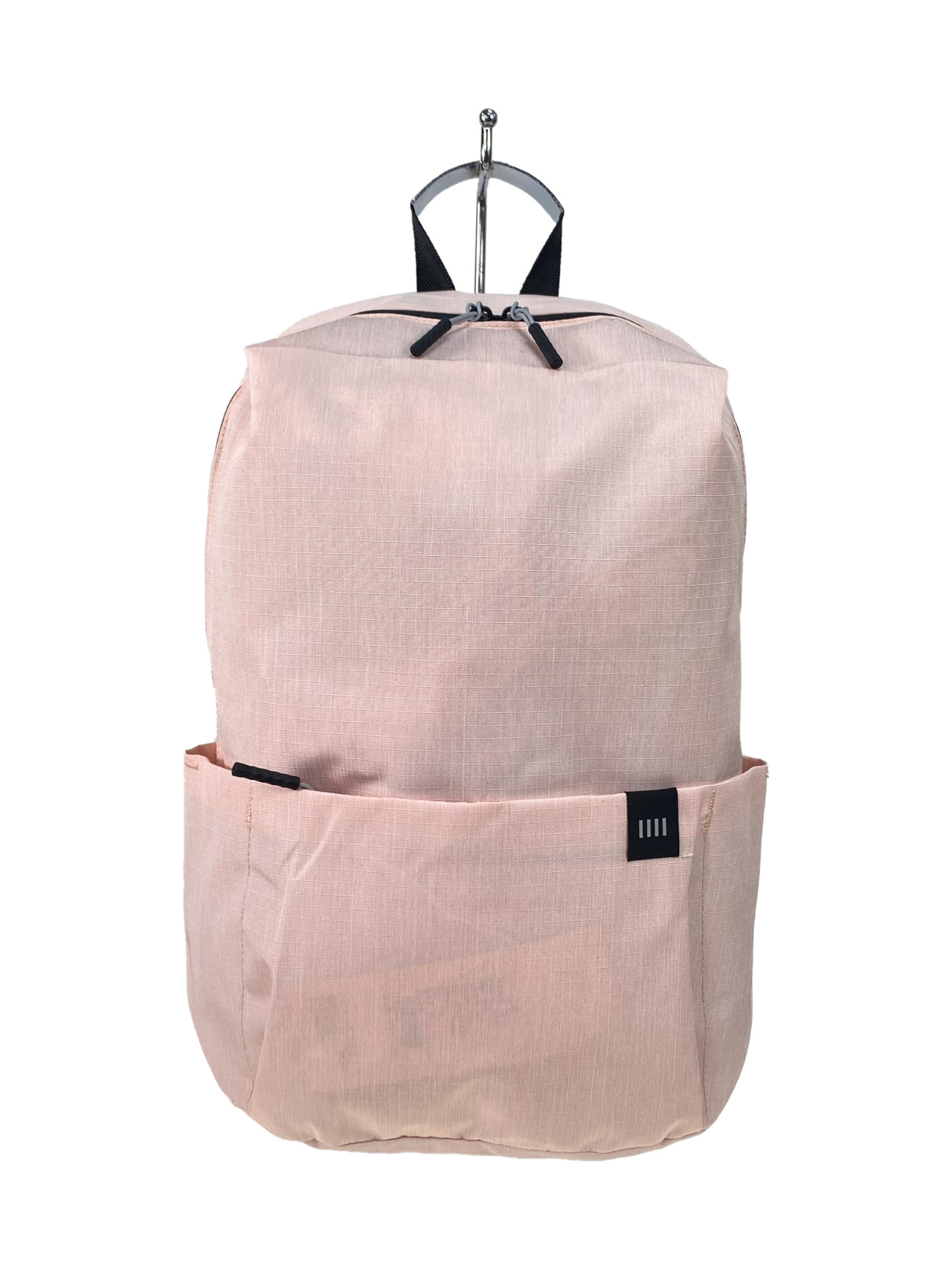 На фото 3 - Молодежный рюкзак из текстиля, цвет розовый 