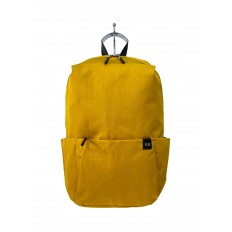 На фото 3 - Молодежный рюкзак из текстиля, цвет желтый 