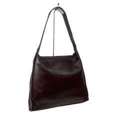 На фото 3 - Женская сумка из натуральной кожи, цвет шоколад
