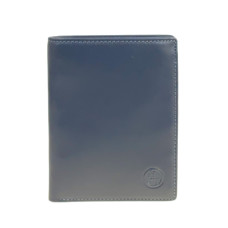 На фото 1 - Мужское  портмоне из натуральной кожи, цвет черный