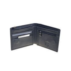 На фото 2 - Мужское портмоне из натуральной кожи, цвет черный На фото 2 - Мужское портмоне из натуральной кожи, цвет черный