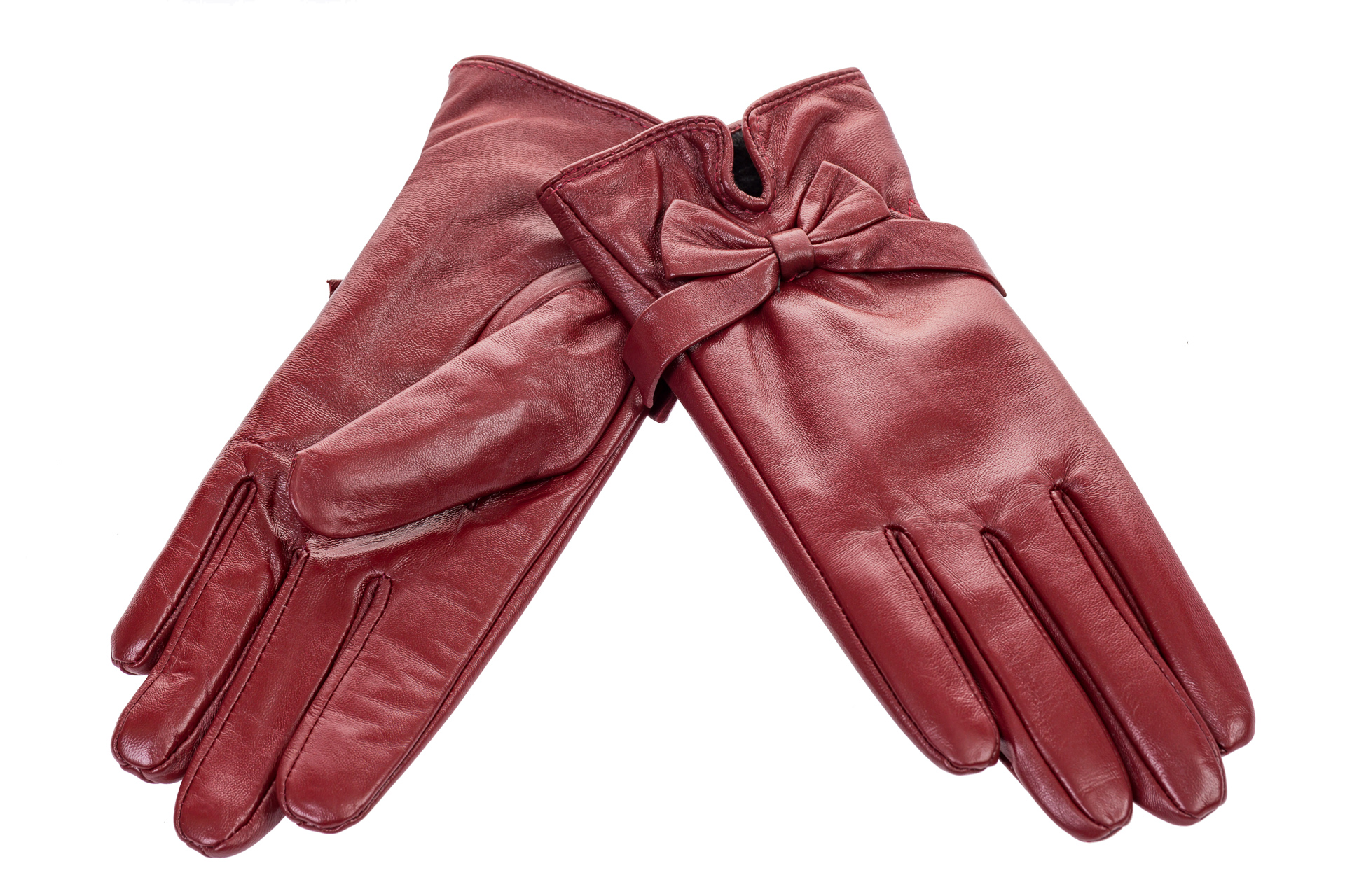 На фото 2 - перчатки из натуральной кожи
