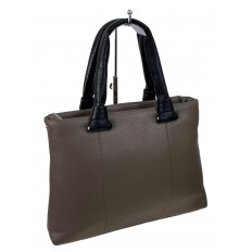 На фото 2 - Женская сумка клатч из искусственной кожи , цвет коричневый