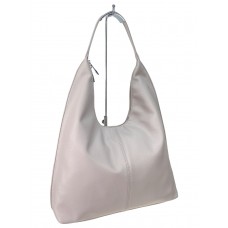 На фото 1 - Женская сумка шоппер из искусственной кожи, цвет серый