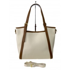 На фото 3 - Женская сумка  из натуральной кожи, цвет белый