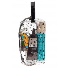 На фото 3 - Непромокаемая сумка-косметичка для бассейна, цвет черный